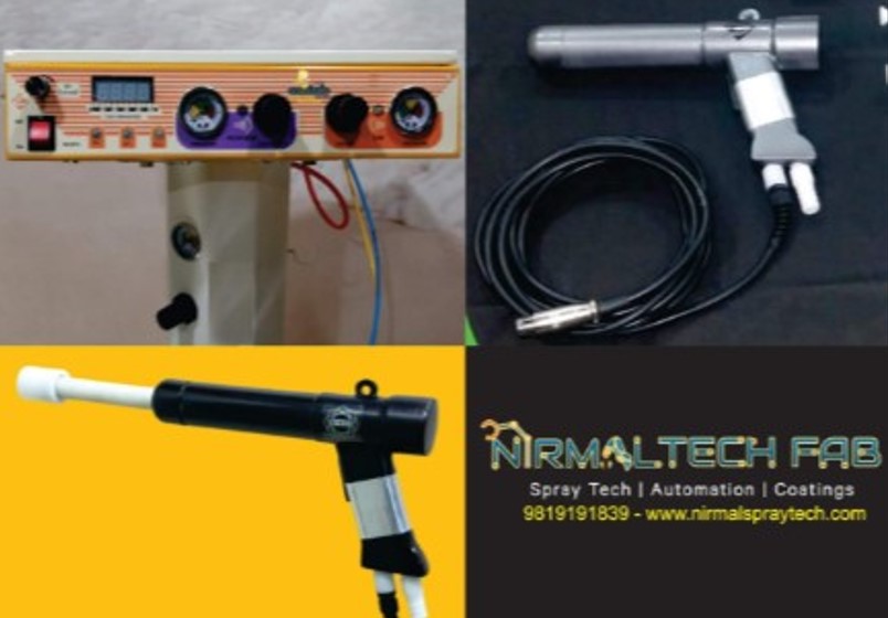 Industrial Powder Coating Machine – Complete Electrostatic System with 100kV Spray Gun, 45L Hopper, Programmable Controls, High-Transfer Efficiency for Metal Parts, Automotive & Furniture Finishing in Workshops